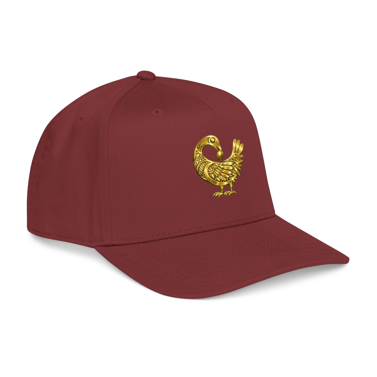 Golden Sankofa Symbol Unisex Baseball Cap