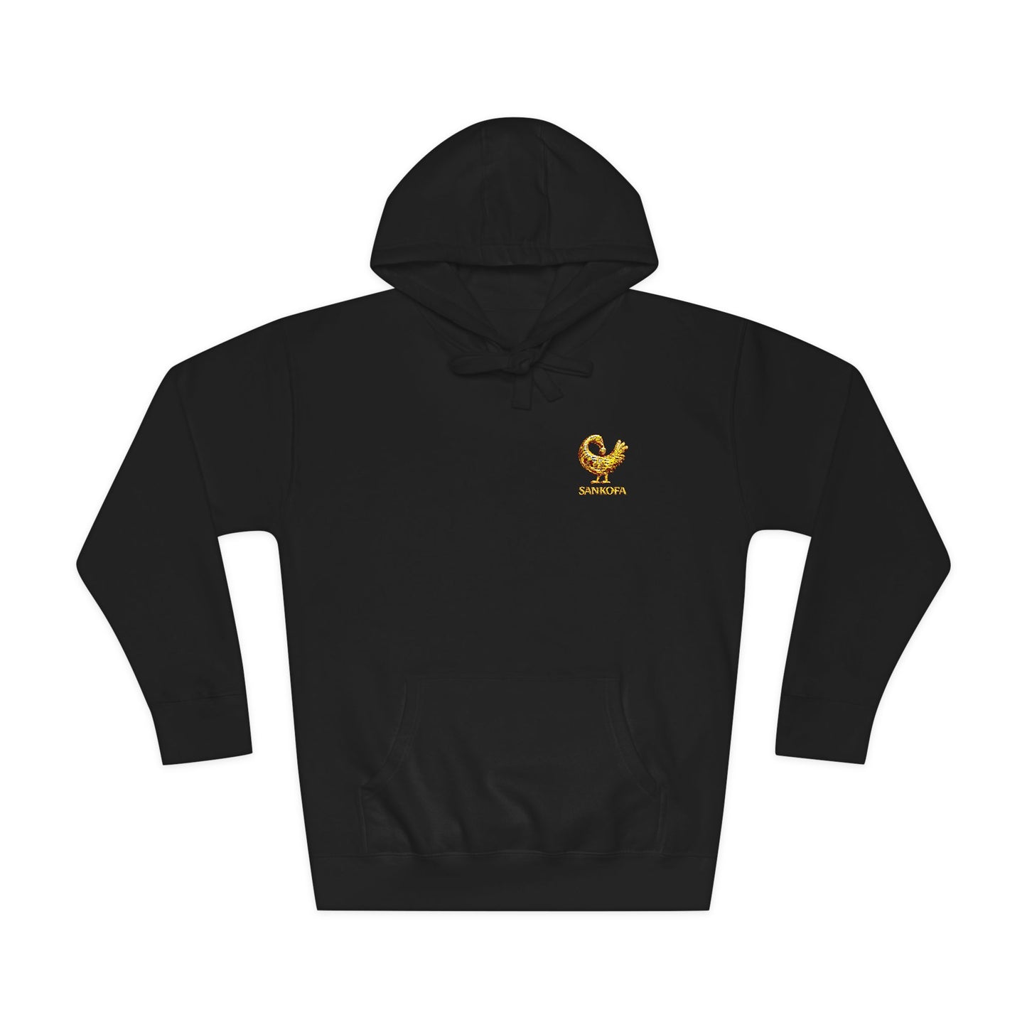 Sankofa Heritage Hoodie – Black