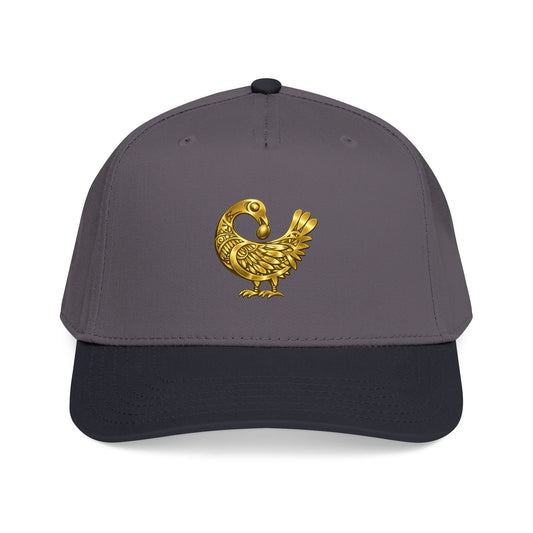 Golden Sankofa Symbol Unisex Baseball Cap