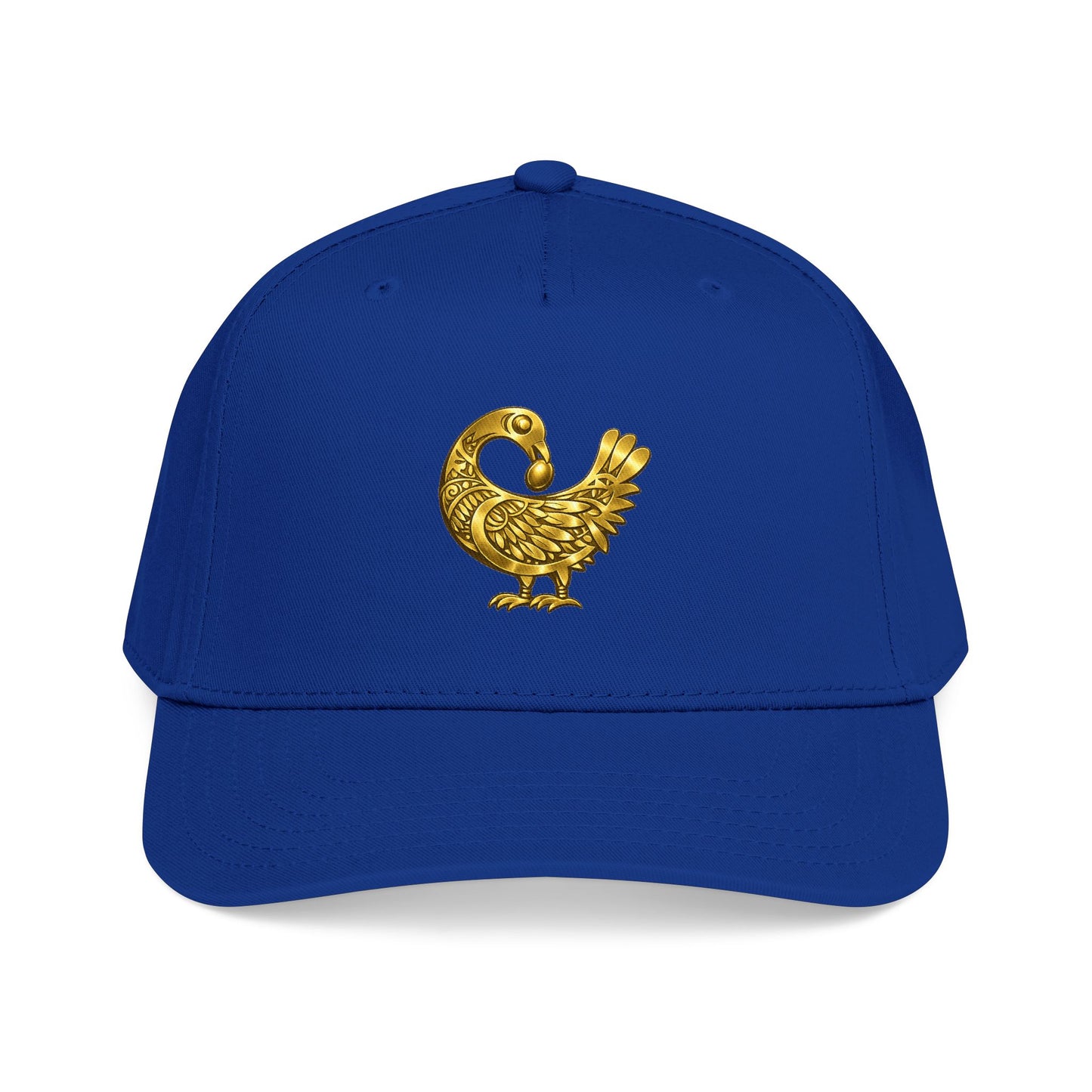 Golden Sankofa Symbol Unisex Baseball Cap
