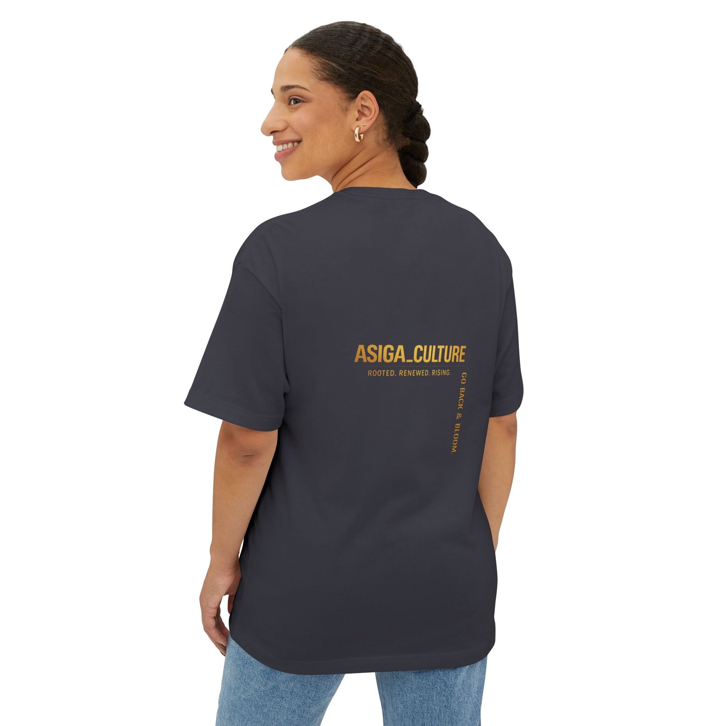 ASIGA_CULTURE UNISEX OVERSIZED BOXY TEE