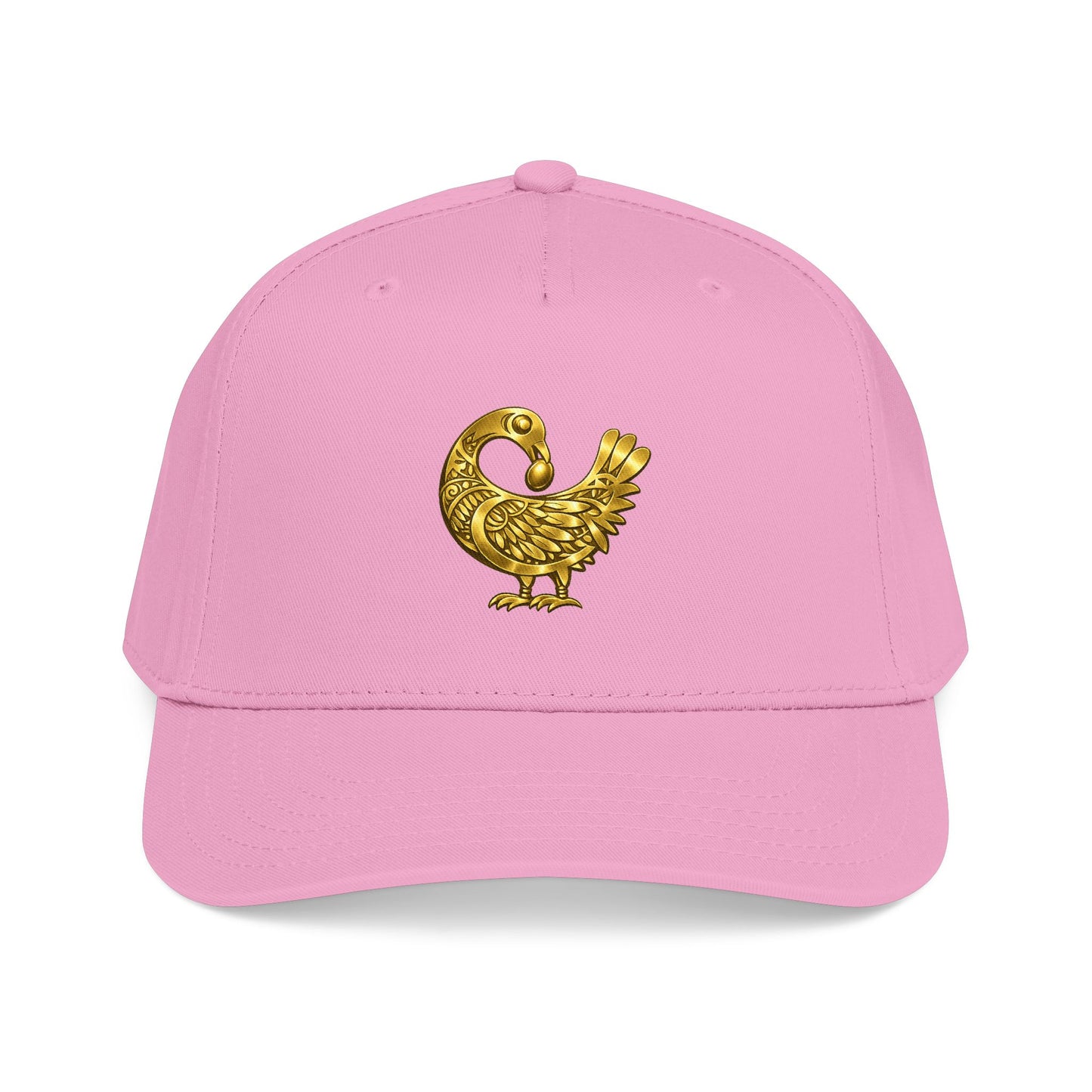 Golden Sankofa Symbol Unisex Baseball Cap