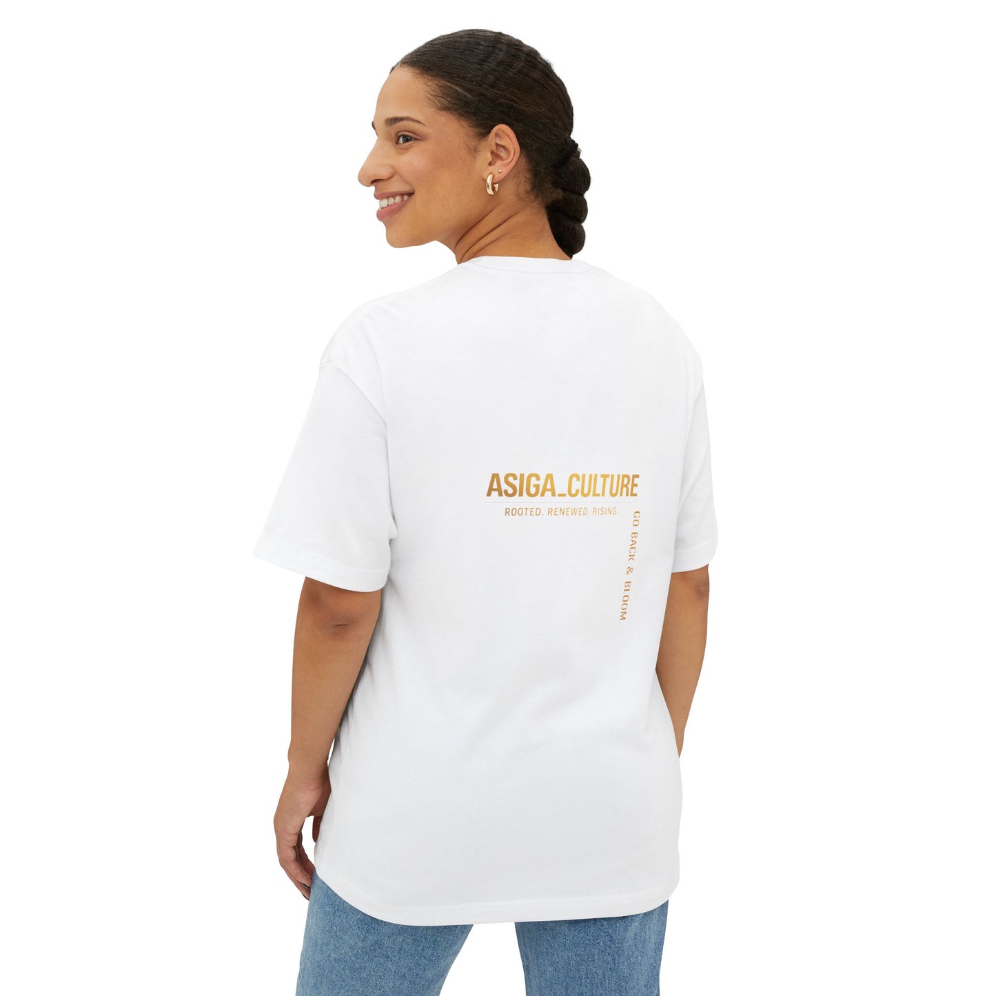 ASIGA_CULTURE UNISEX OVERSIZED BOXY TEE