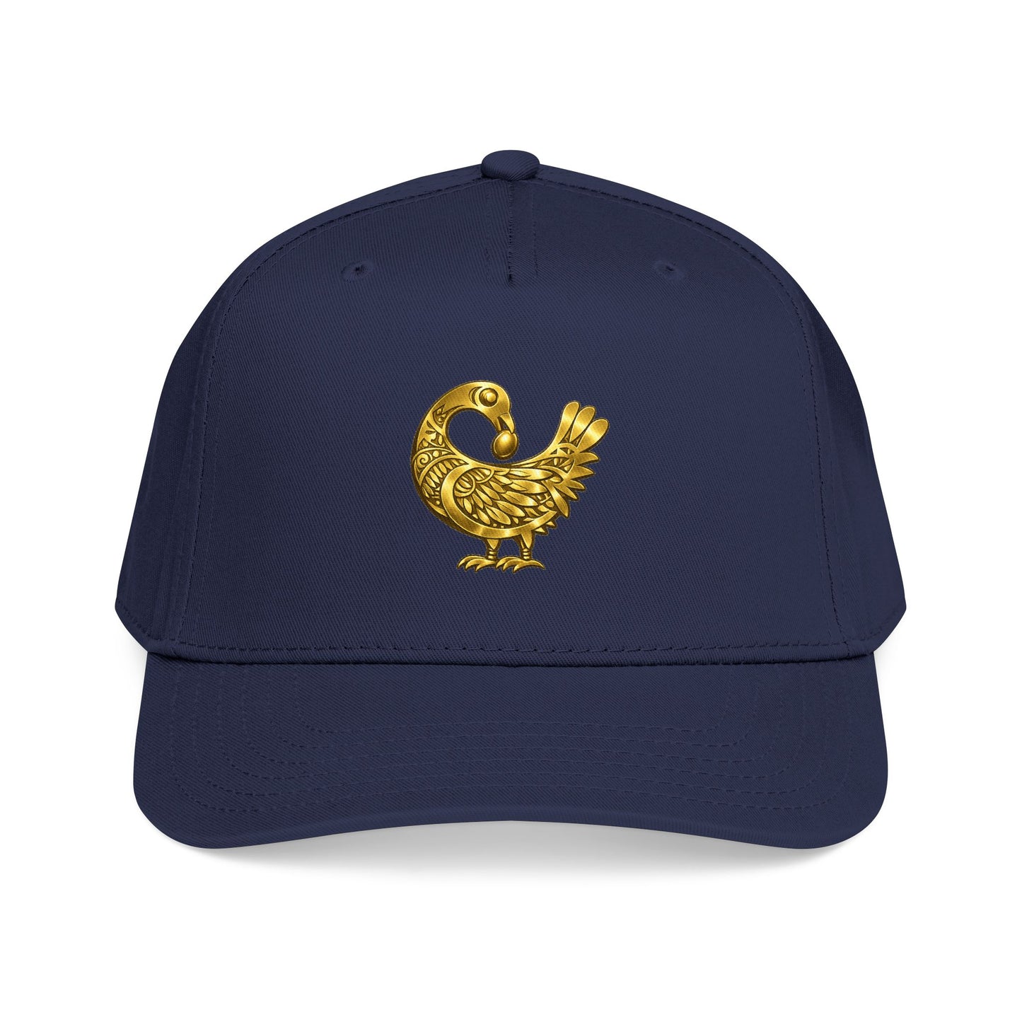 Golden Sankofa Symbol Unisex Baseball Cap