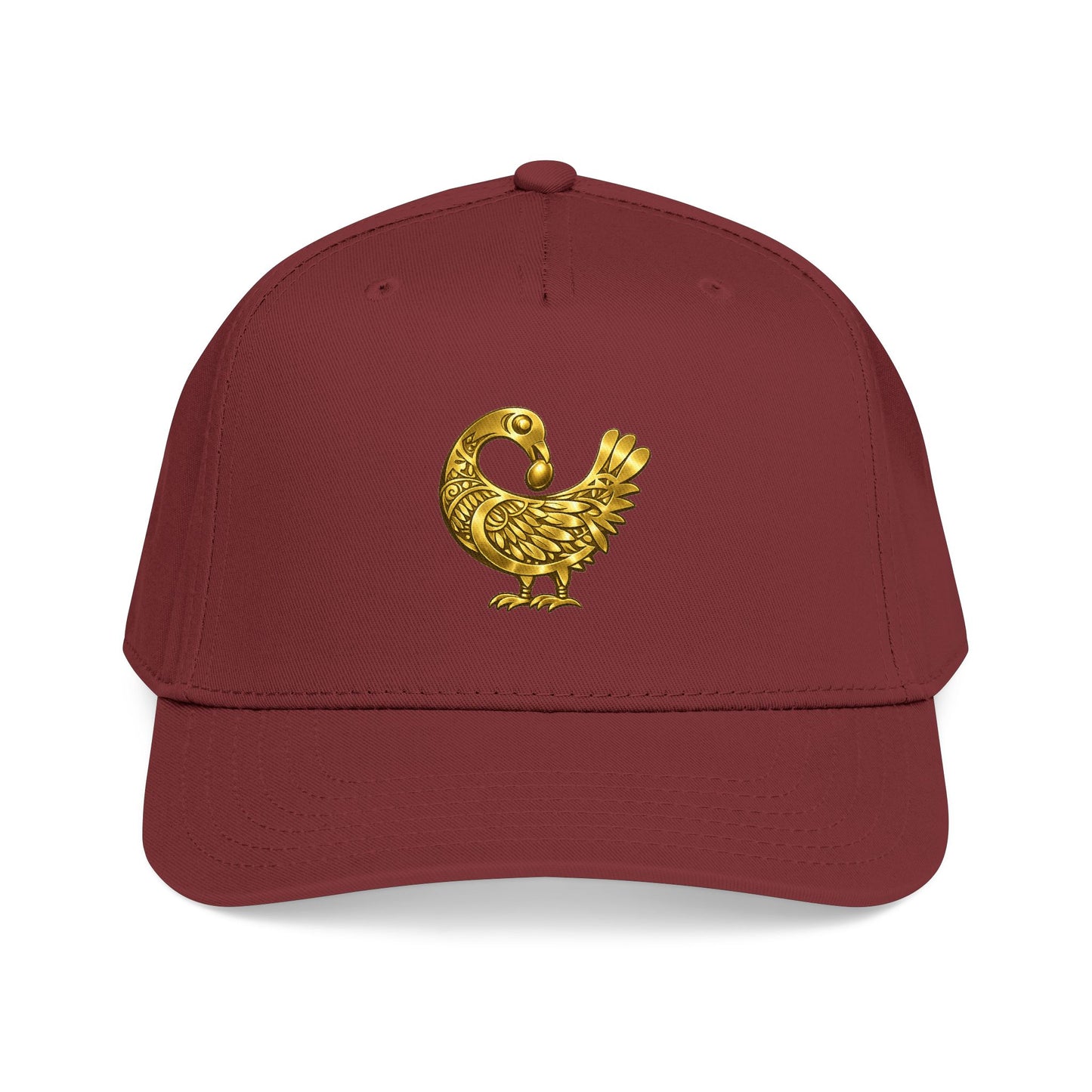 Golden Sankofa Symbol Unisex Baseball Cap