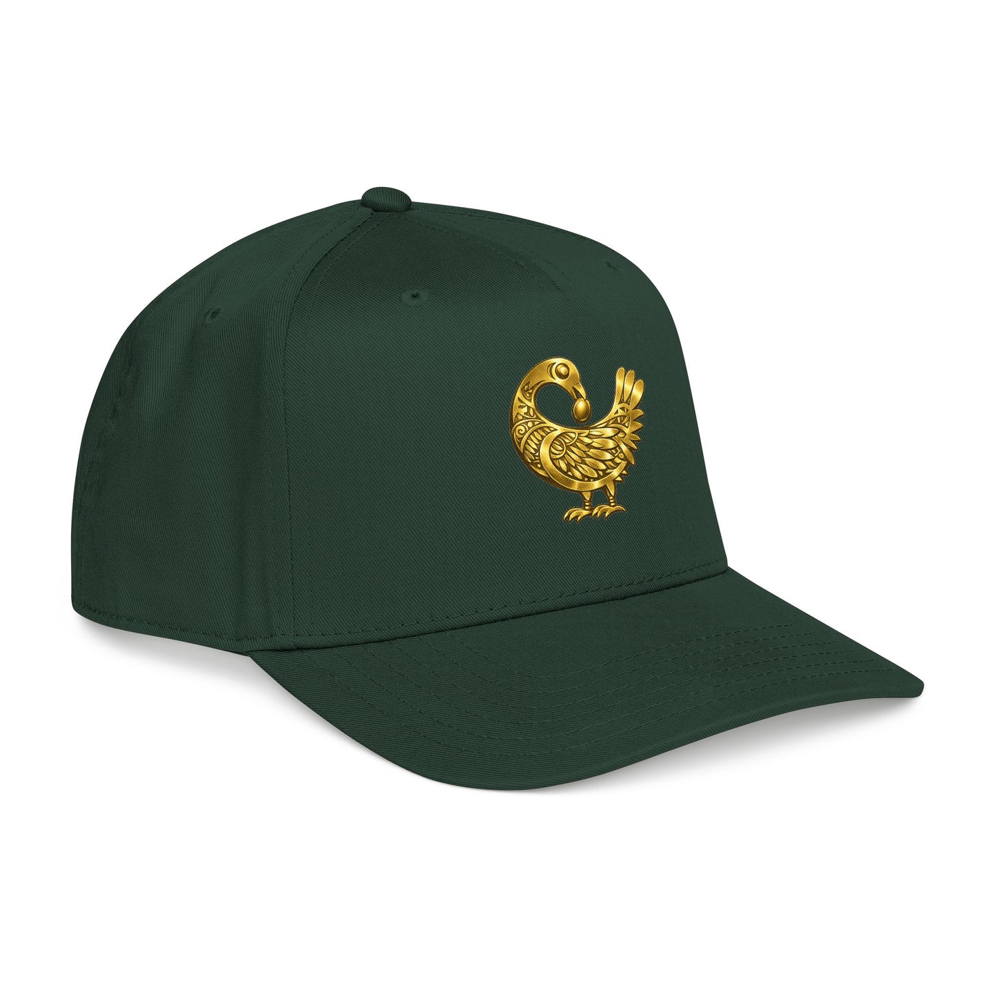 Golden Sankofa Symbol Unisex Baseball Cap