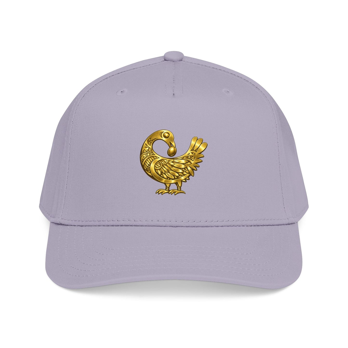 Golden Sankofa Symbol Unisex Baseball Cap