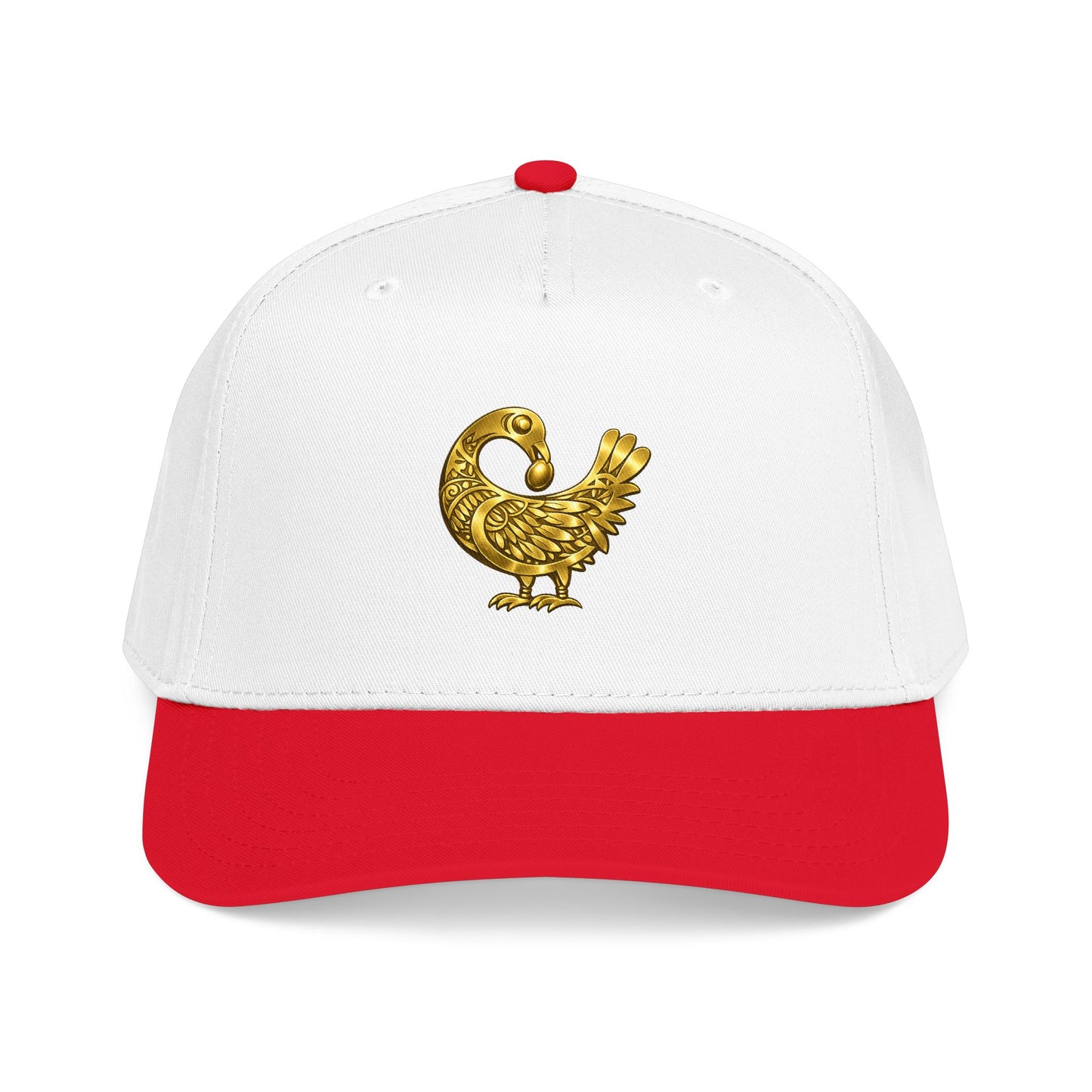 Golden Sankofa Symbol Unisex Baseball Cap