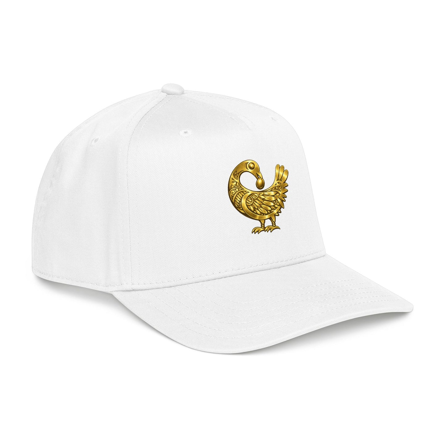 Golden Sankofa Symbol Unisex Baseball Cap