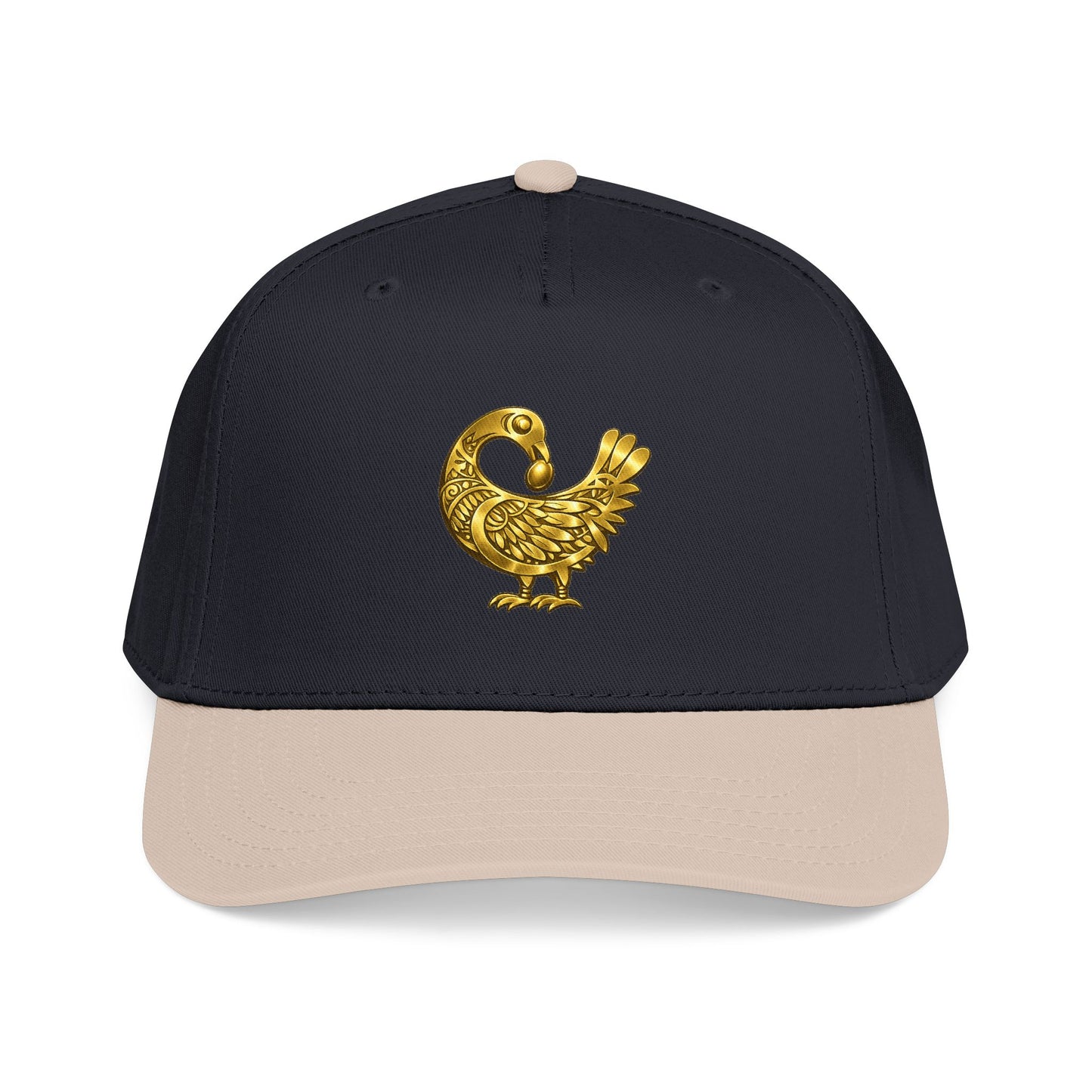 Golden Sankofa Symbol Unisex Baseball Cap