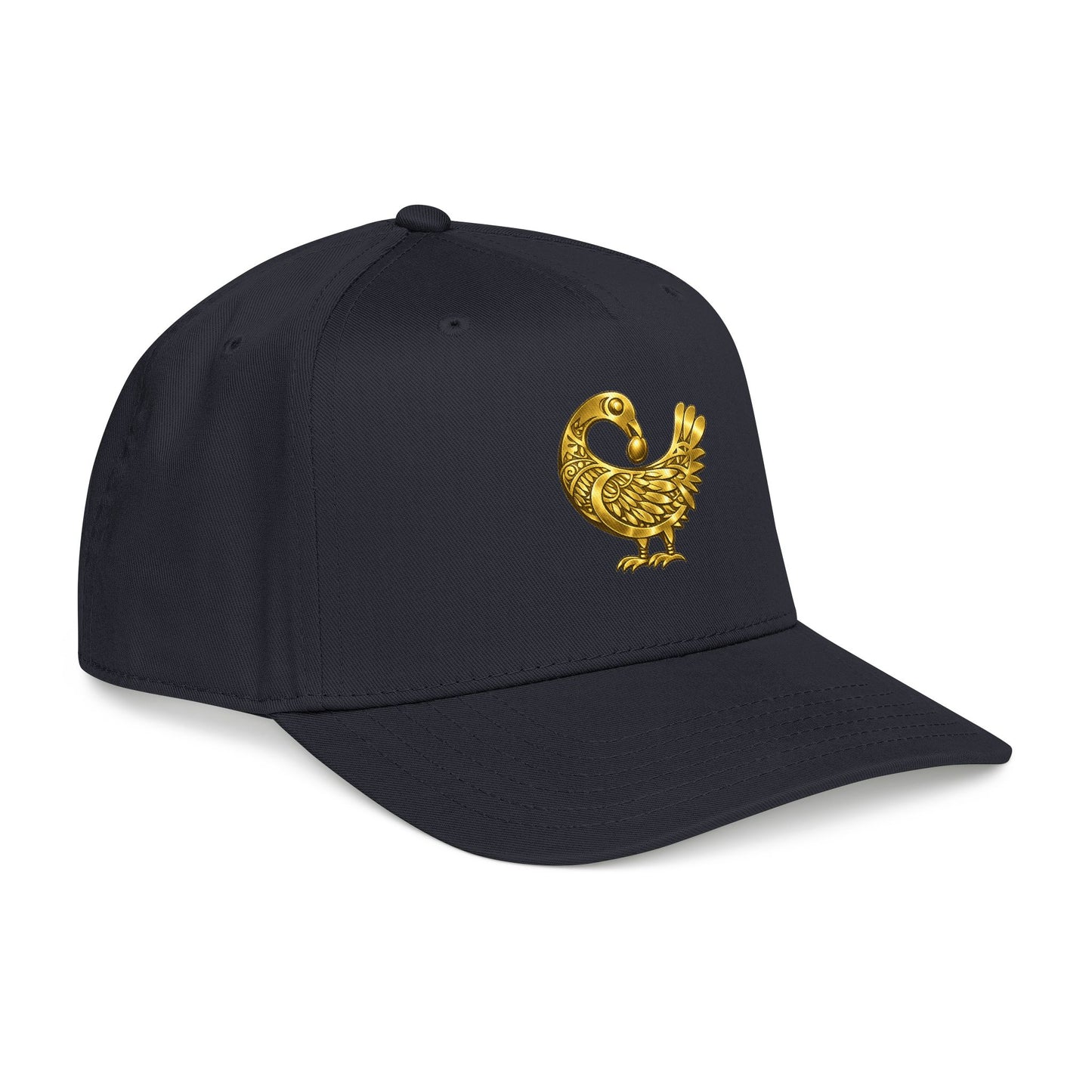 Golden Sankofa Symbol Unisex Baseball Cap