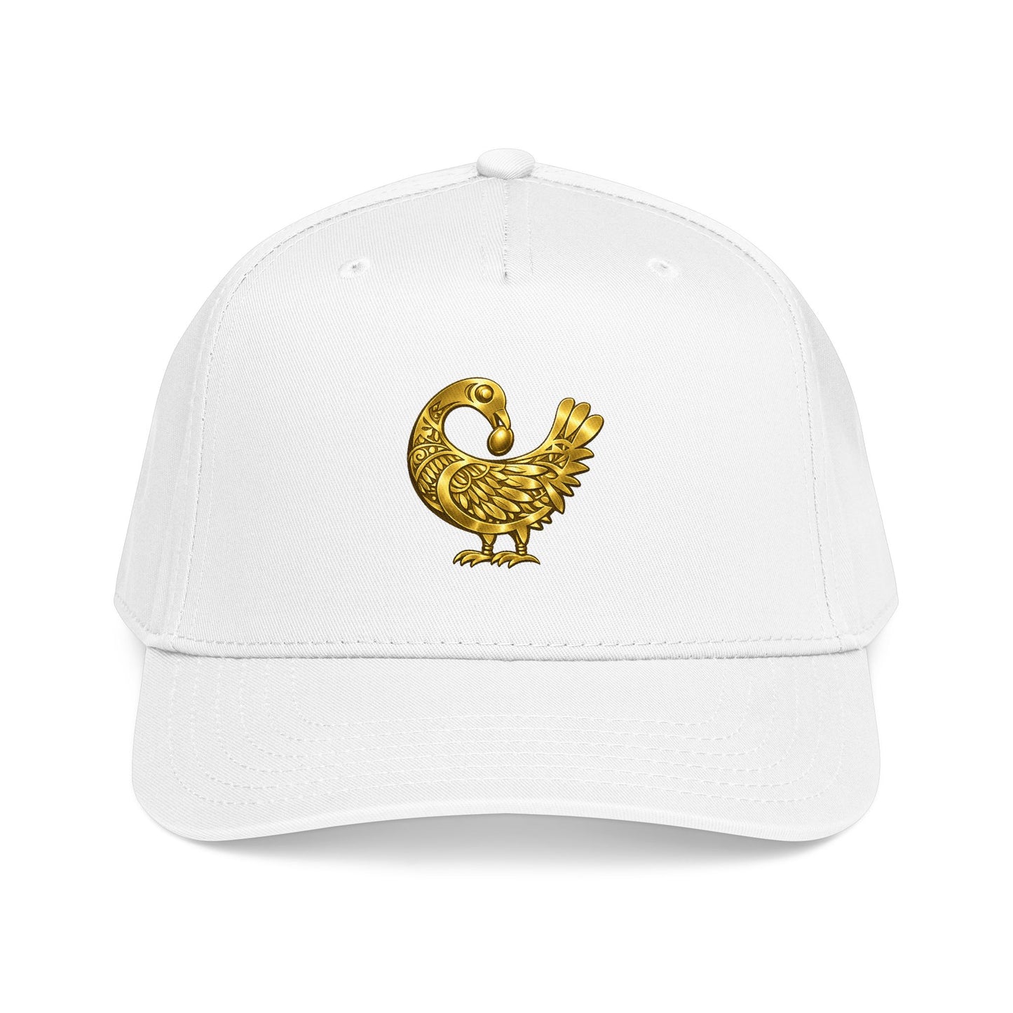 Golden Sankofa Symbol Unisex Baseball Cap