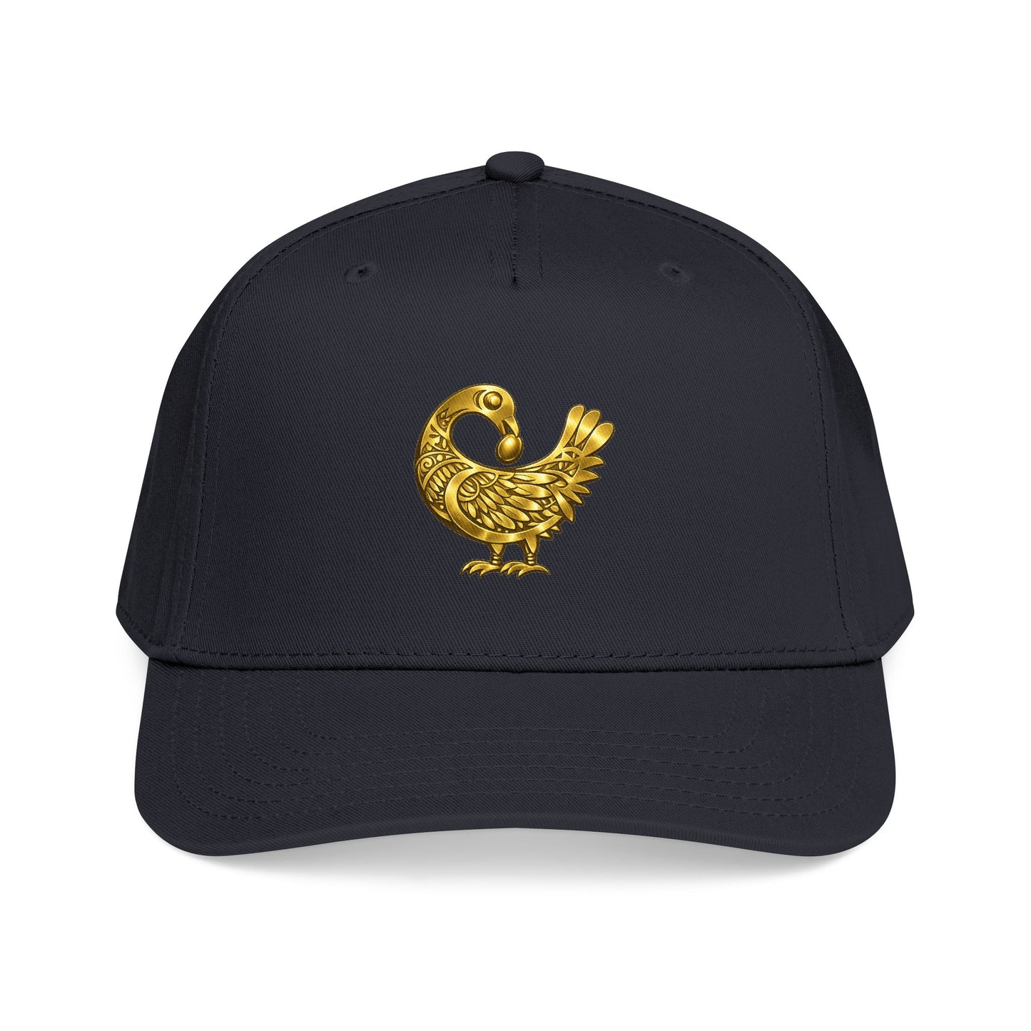 Golden Sankofa Symbol Unisex Baseball Cap